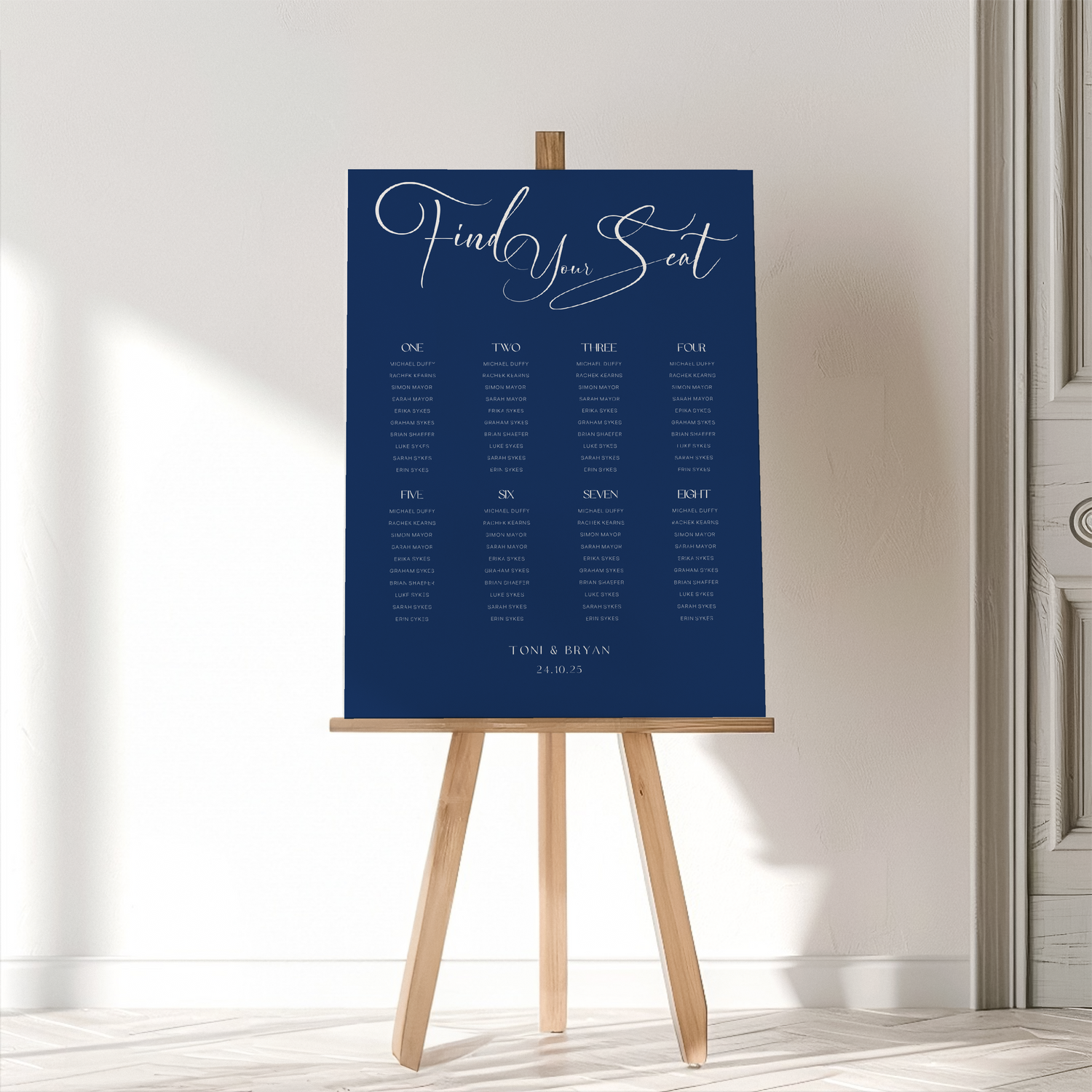 Wedding Seating Charts